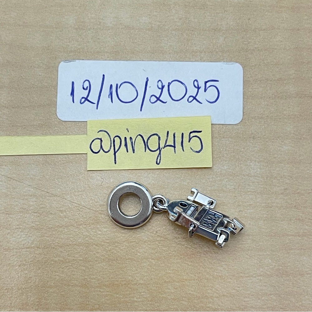 Pandora Bestie Bot Robot Dangle Charm - Picture 9 of 11